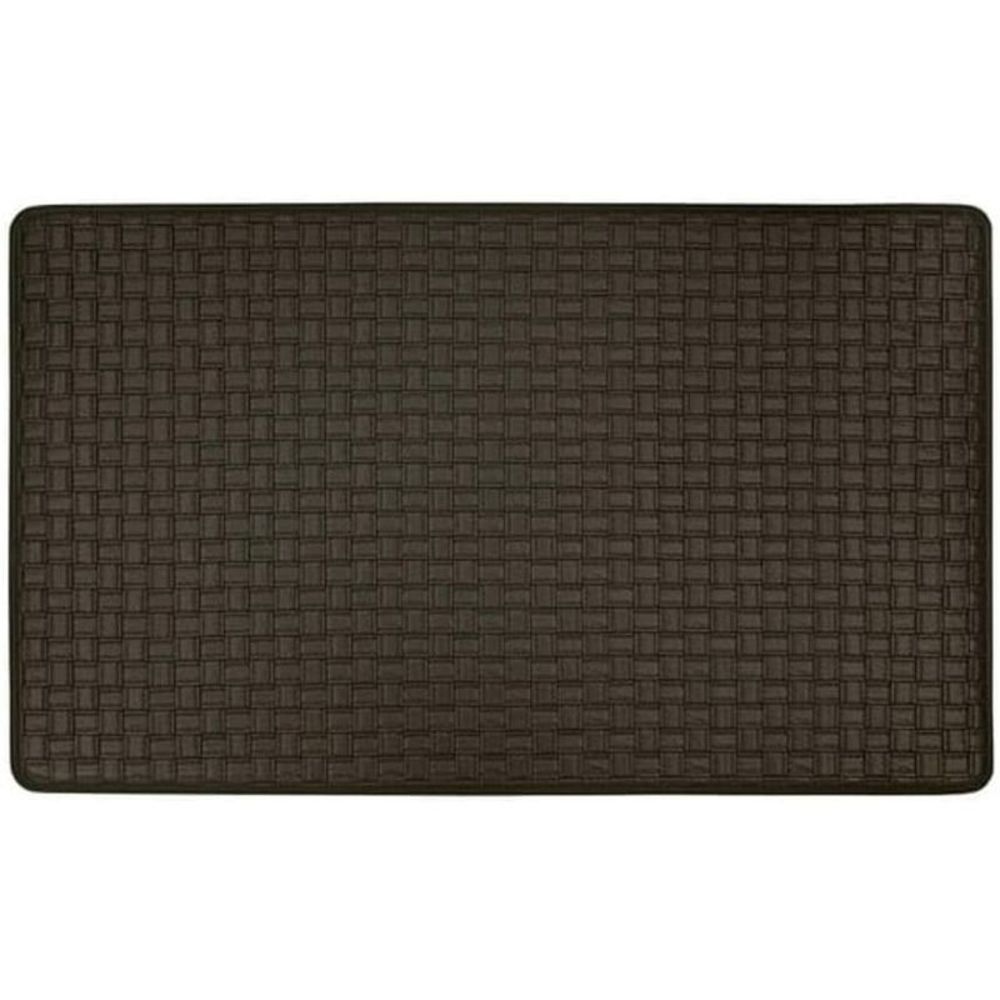 Embossed Leather Like Doormat/Bathroom Anti Fatigue Mat for Kitchen Floor 20" x
